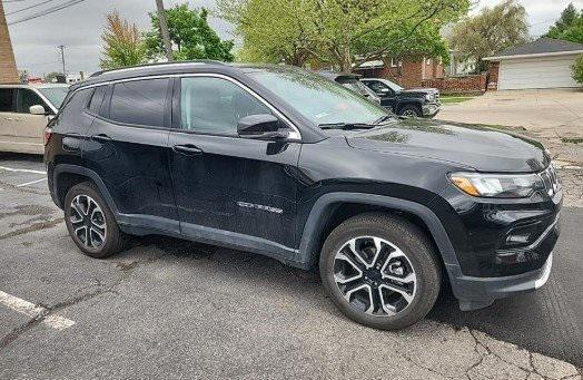 used 2022 Jeep Compass car, priced at $26,969