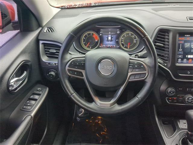 used 2021 Jeep Cherokee car, priced at $21,998