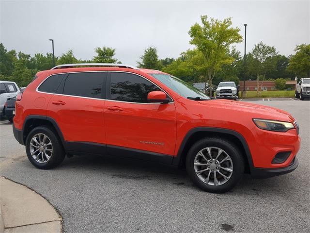 used 2021 Jeep Cherokee car, priced at $21,998