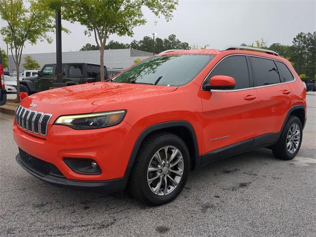 used 2021 Jeep Cherokee car, priced at $21,998