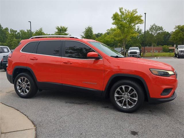 used 2021 Jeep Cherokee car, priced at $21,998