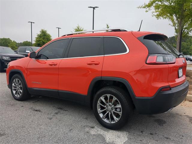 used 2021 Jeep Cherokee car, priced at $21,998