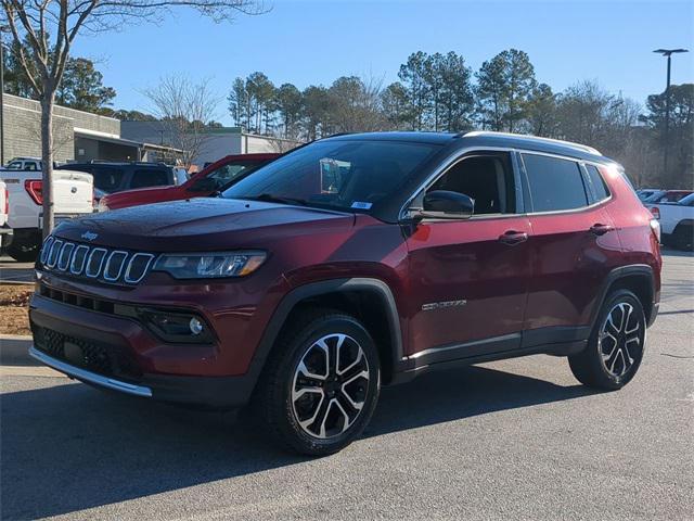 used 2022 Jeep Compass car, priced at $21,468