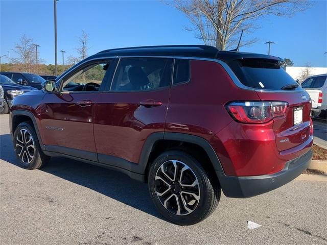 used 2022 Jeep Compass car, priced at $21,468