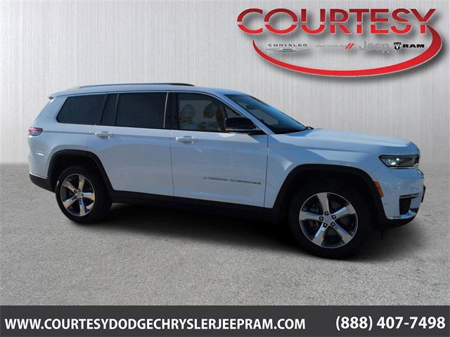 used 2021 Jeep Grand Cherokee L car, priced at $32,856