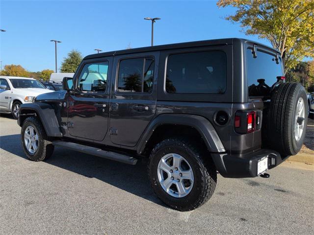used 2021 Jeep Wrangler Unlimited car, priced at $32,985