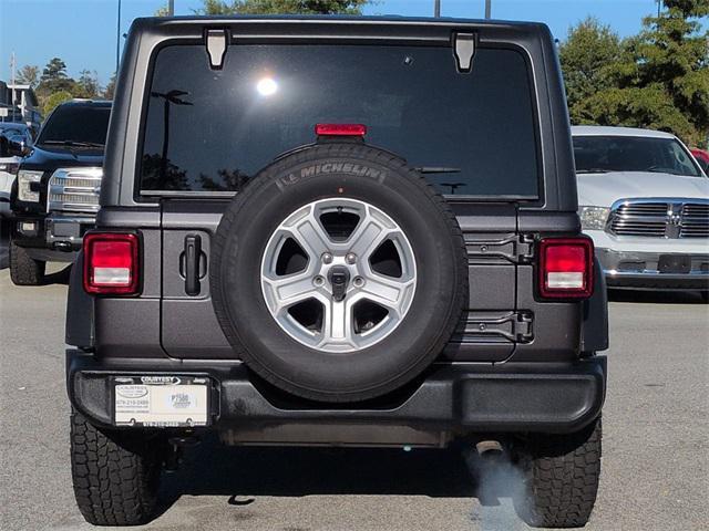 used 2021 Jeep Wrangler Unlimited car, priced at $32,985
