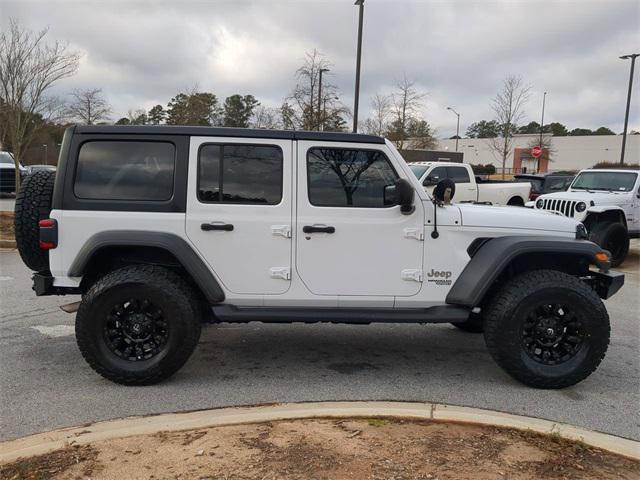 used 2020 Jeep Wrangler Unlimited car, priced at $30,874