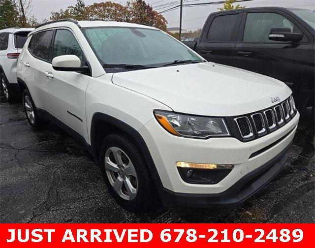used 2021 Jeep Compass car, priced at $18,969