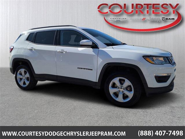 used 2021 Jeep Compass car, priced at $18,969