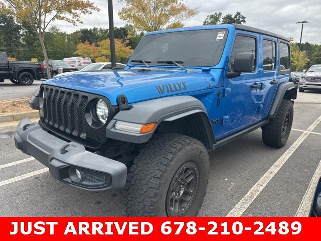 used 2022 Jeep Wrangler car, priced at $29,969