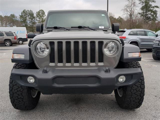used 2021 Jeep Wrangler Unlimited car, priced at $34,469