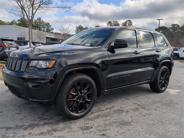 used 2021 Jeep Grand Cherokee car, priced at $25,000