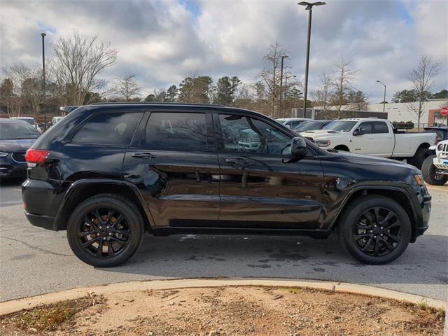 used 2021 Jeep Grand Cherokee car, priced at $25,000