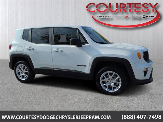 used 2023 Jeep Renegade car, priced at $21,969