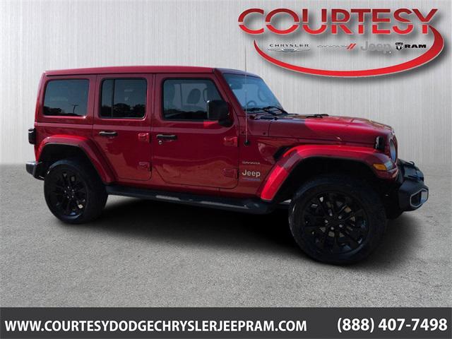 used 2022 Jeep Wrangler Unlimited 4xe car, priced at $32,969