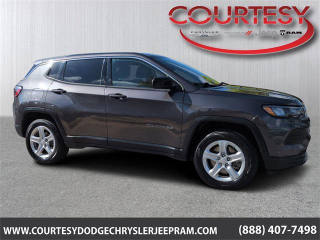 used 2024 Jeep Compass car, priced at $23,468