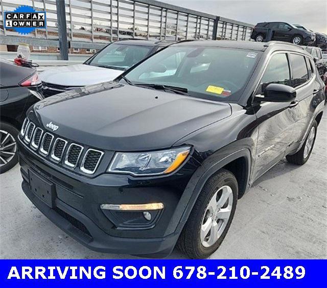 used 2021 Jeep Compass car, priced at $21,194