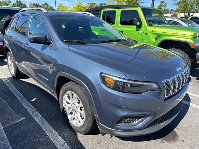 used 2021 Jeep Cherokee car, priced at $21,569
