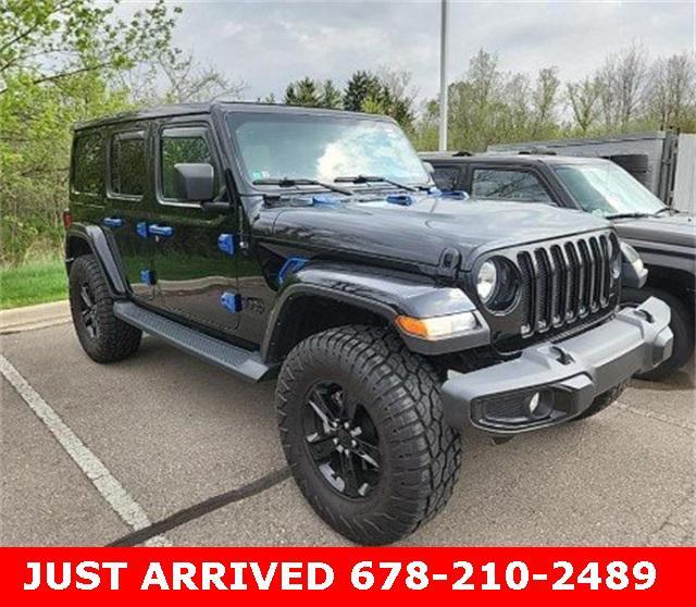 used 2021 Jeep Wrangler Unlimited car, priced at $34,995
