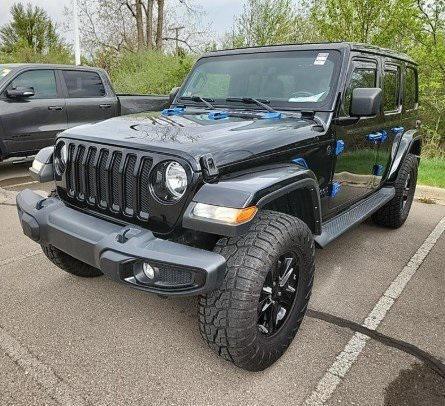 used 2021 Jeep Wrangler Unlimited car, priced at $34,995