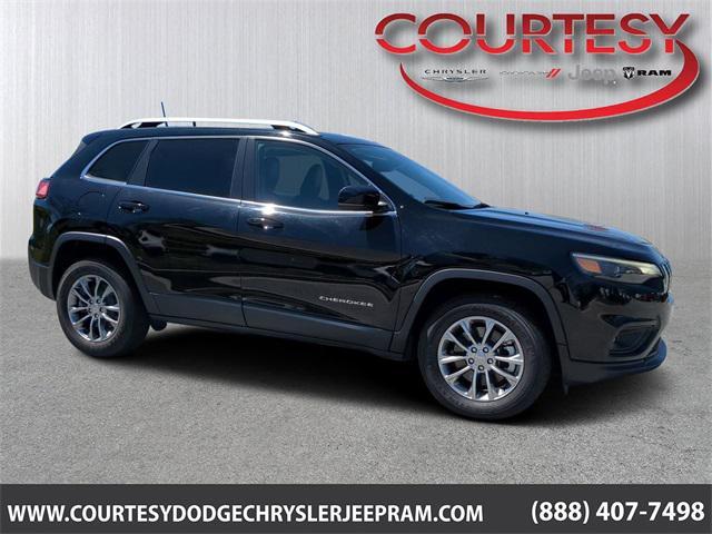 used 2021 Jeep Cherokee car, priced at $24,469