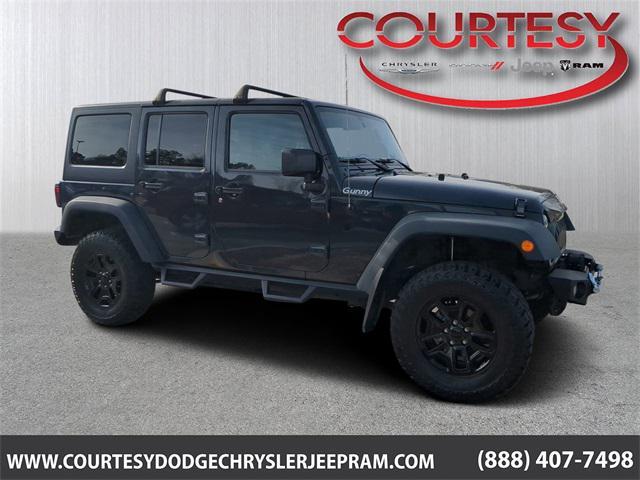 used 2016 Jeep Wrangler Unlimited car, priced at $20,969