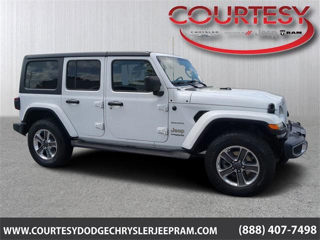 used 2020 Jeep Wrangler Unlimited car, priced at $33,969