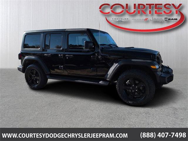 used 2021 Jeep Wrangler Unlimited car, priced at $30,569