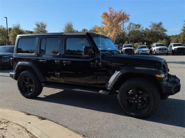 used 2021 Jeep Wrangler Unlimited car, priced at $30,569