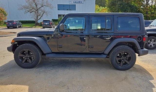 used 2021 Jeep Wrangler Unlimited car, priced at $30,569