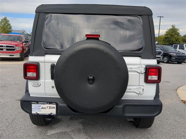 used 2023 Jeep Wrangler car, priced at $29,521