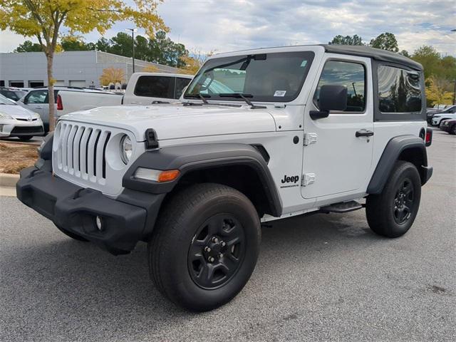 used 2023 Jeep Wrangler car, priced at $29,521