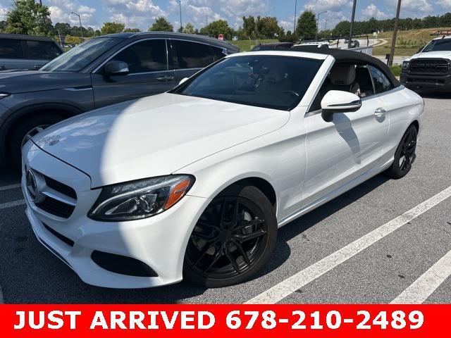 used 2018 Mercedes-Benz C-Class car, priced at $24,985