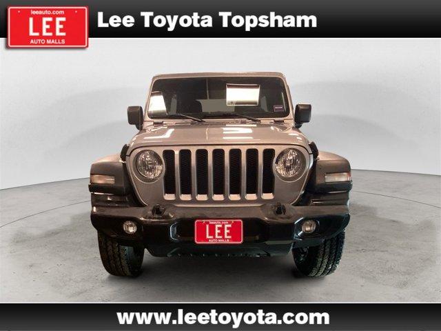 used 2020 Jeep Wrangler Unlimited car, priced at $26,738