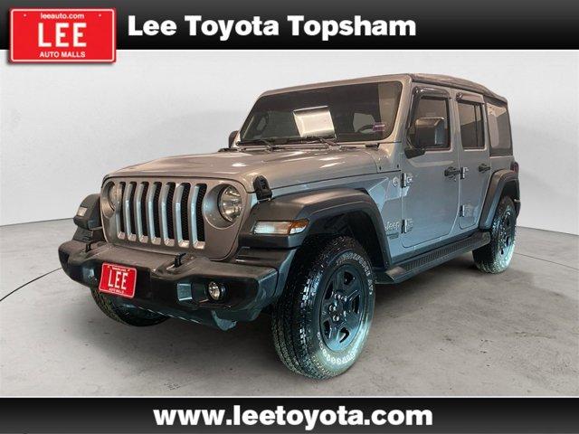 used 2020 Jeep Wrangler Unlimited car, priced at $26,738