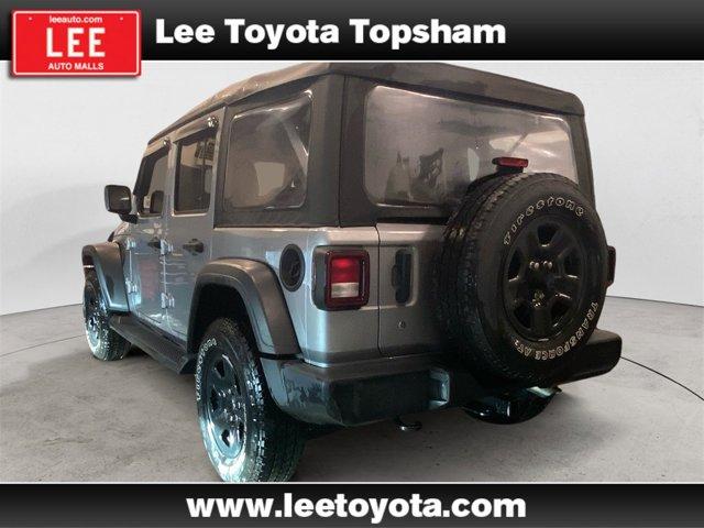 used 2020 Jeep Wrangler Unlimited car, priced at $26,738