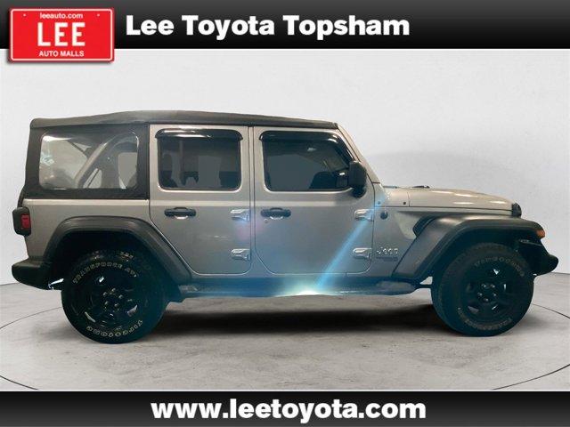 used 2020 Jeep Wrangler Unlimited car, priced at $26,738