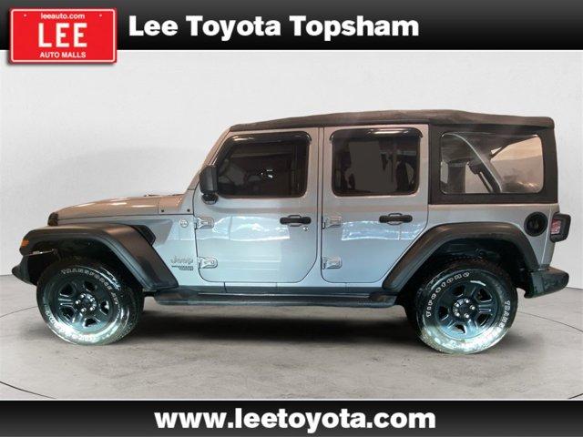 used 2020 Jeep Wrangler Unlimited car, priced at $26,738