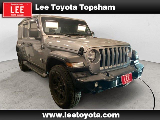 used 2020 Jeep Wrangler Unlimited car, priced at $26,738