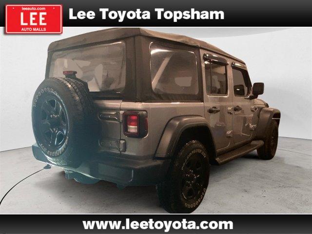 used 2020 Jeep Wrangler Unlimited car, priced at $26,738