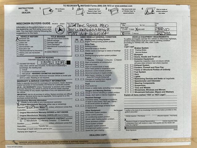 used 2024 GMC Sierra 1500 car, priced at $51,872