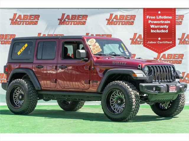 used 2021 Jeep Wrangler Unlimited car, priced at $39,997