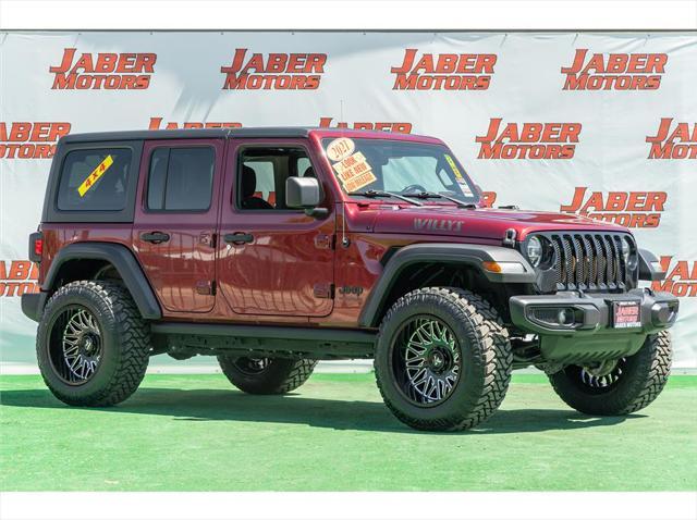 used 2021 Jeep Wrangler Unlimited car, priced at $39,997