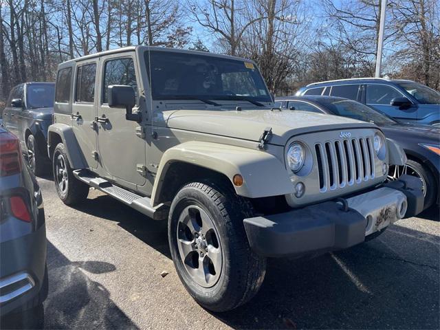 used 2017 Jeep Wrangler Unlimited car, priced at $22,948