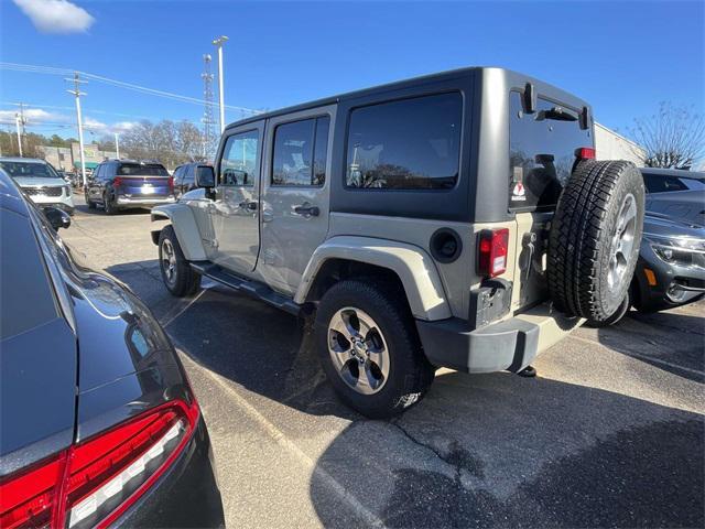 used 2017 Jeep Wrangler Unlimited car, priced at $22,948