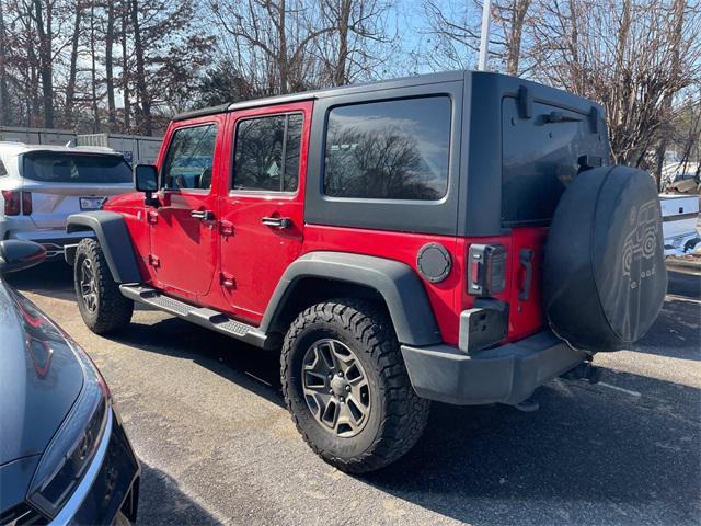 used 2016 Jeep Wrangler Unlimited car, priced at $22,070