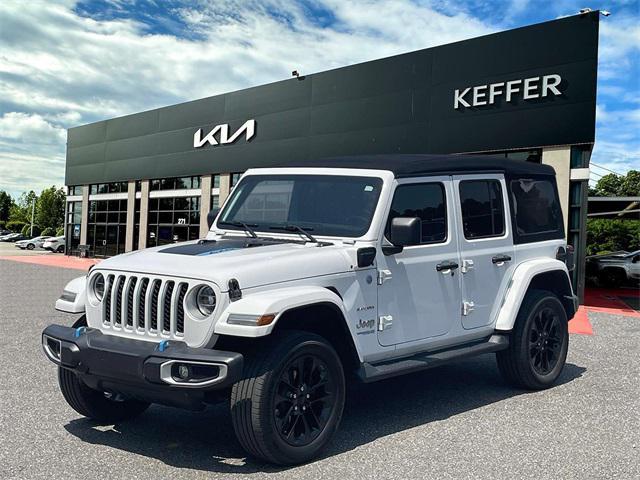 used 2022 Jeep Wrangler Unlimited 4xe car, priced at $30,965