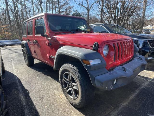 used 2018 Jeep Wrangler Unlimited car, priced at $22,949