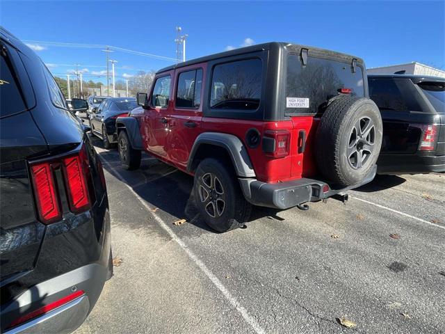 used 2018 Jeep Wrangler Unlimited car, priced at $22,900